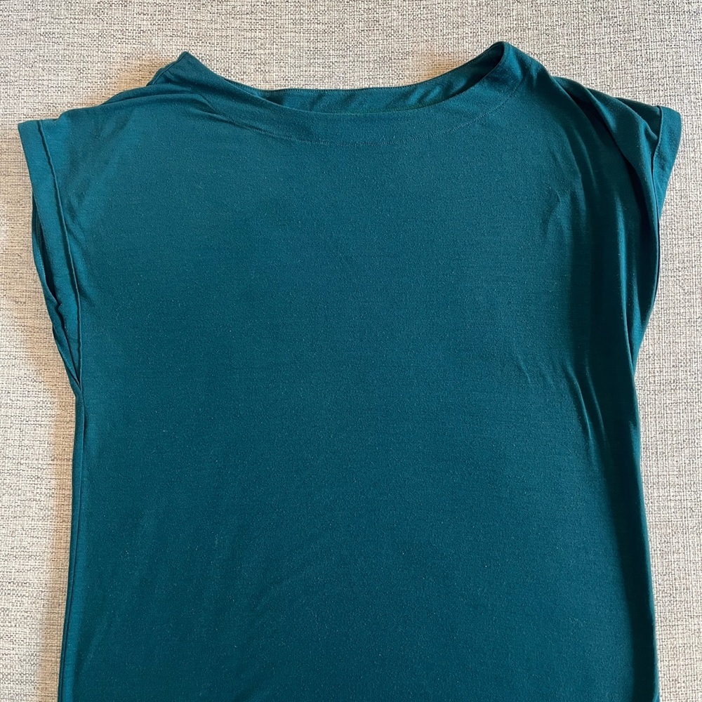 MPG Green Cap Sleeve Tee